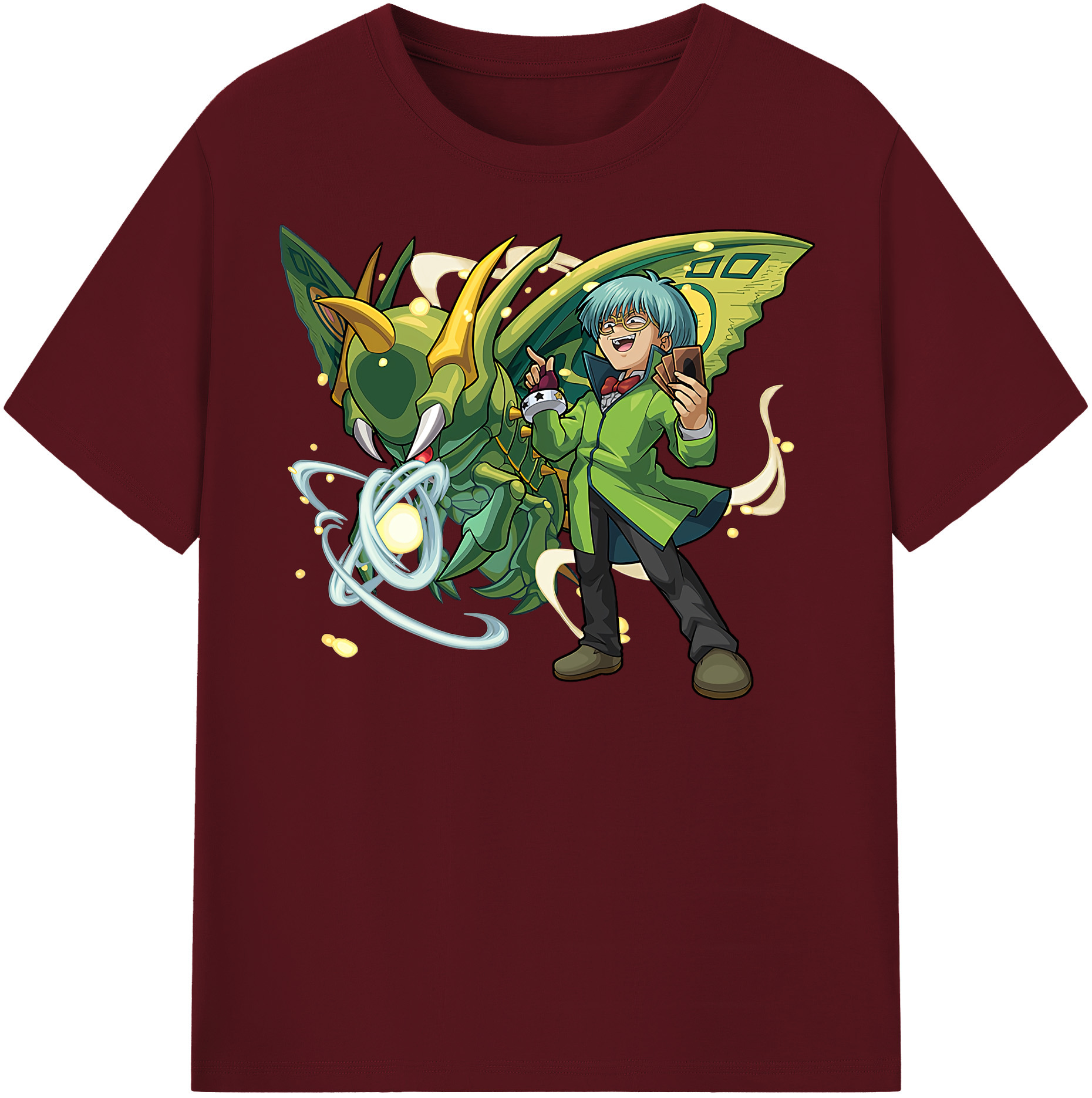 （画像用） 遊☆戯☆王 Yu-Gi-Oh! 綿100％半袖Tシャツ（フロントプリント）